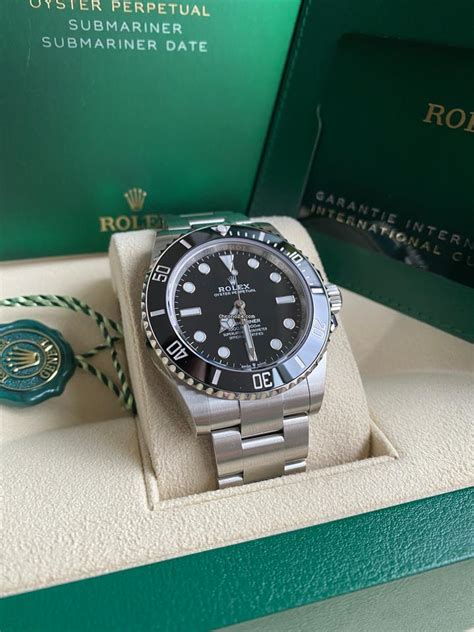 rolex submariner on wrisr|2023 submariner no date 124060.